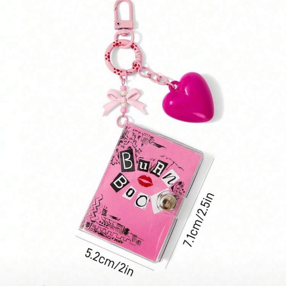 Mean Girls “Burn Book” keychain - Picture 3 of 7